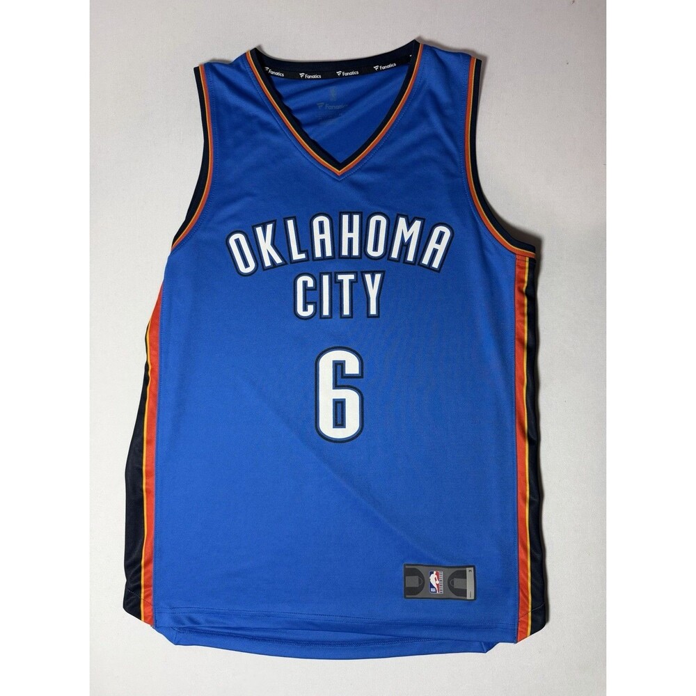 OKC Thunder Hamidou Diallo NBA Fanatics Men’s Basketball Blue Jersey Size M
